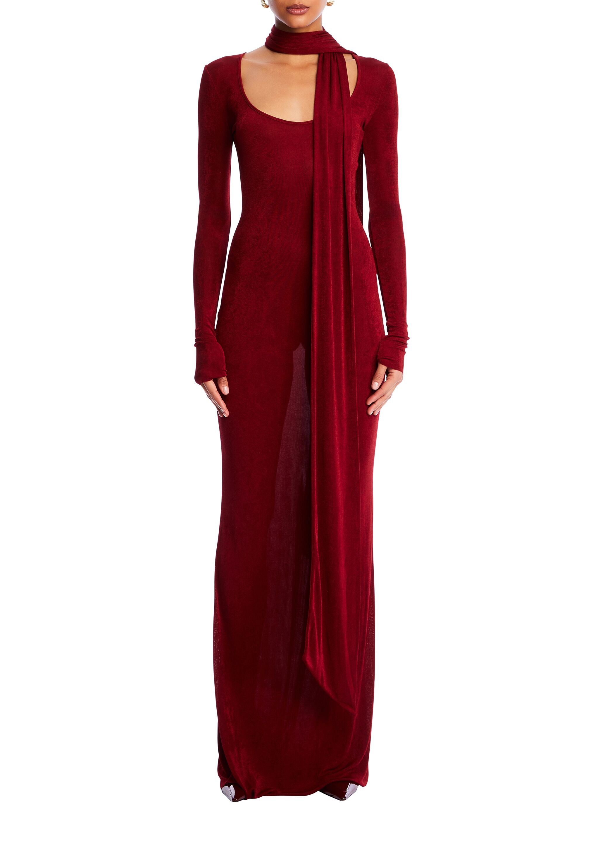 ワンピース andmary Roy velour set long dress S Roy velour set long dress