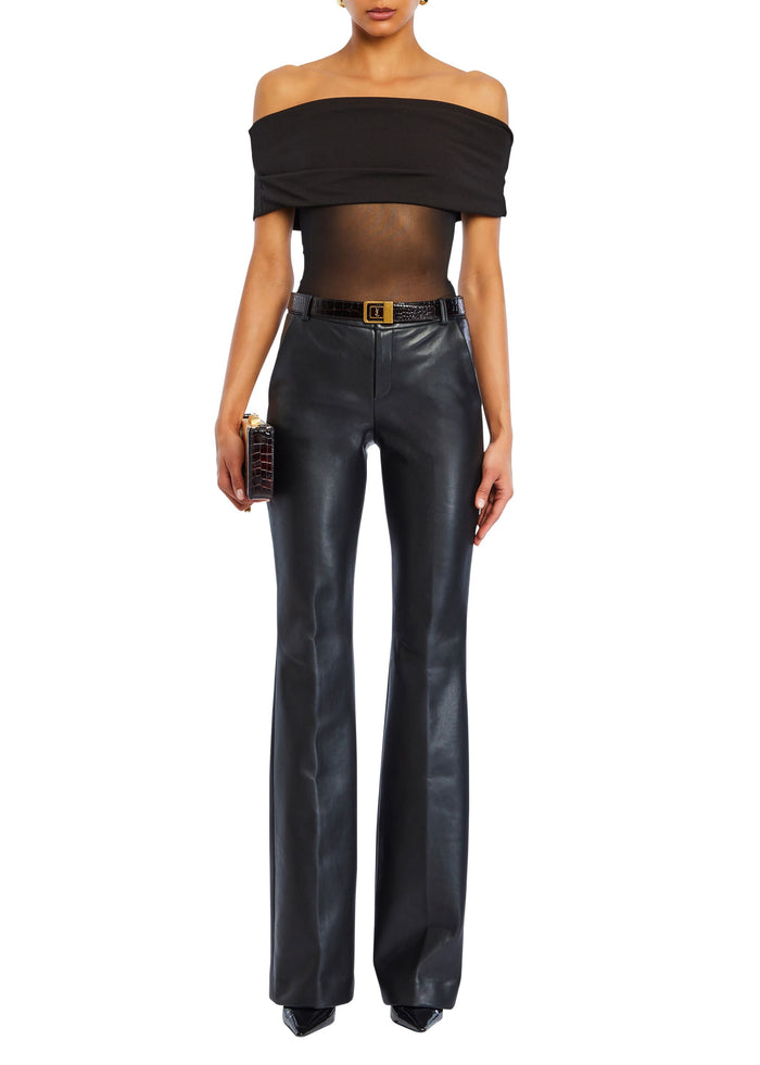 Ronja Vegan Leather Trouser