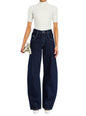 Marbel Mid Rise Barrel Jean