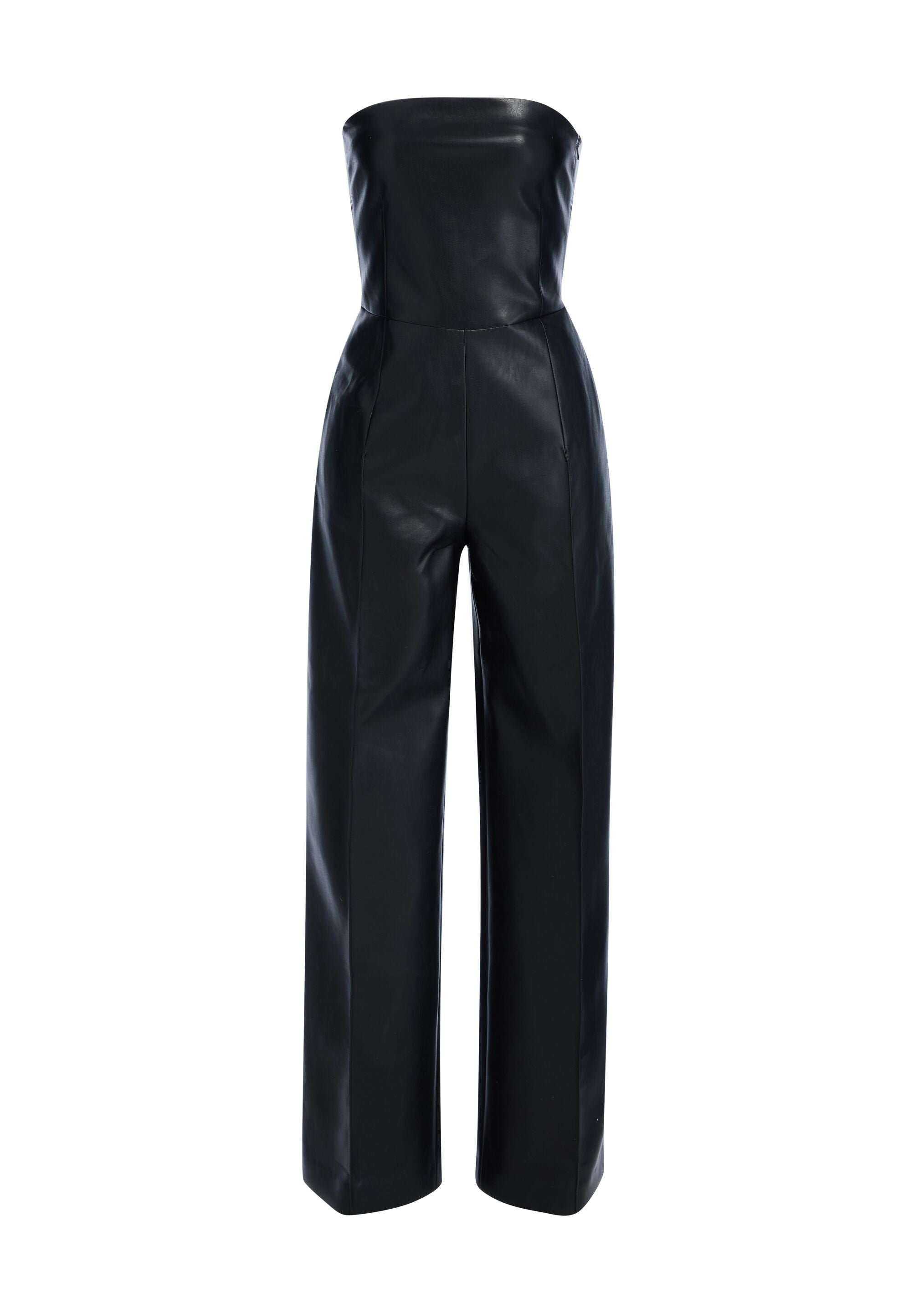 Zoe Faux Leather Jumpsuit – SER.O.YA Zoe Faux Leather Jumpsuit – SER.O.YA