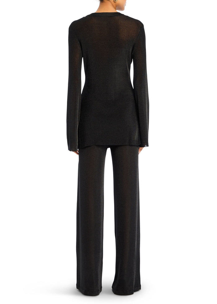 Sheldon Metallic Knit Pant