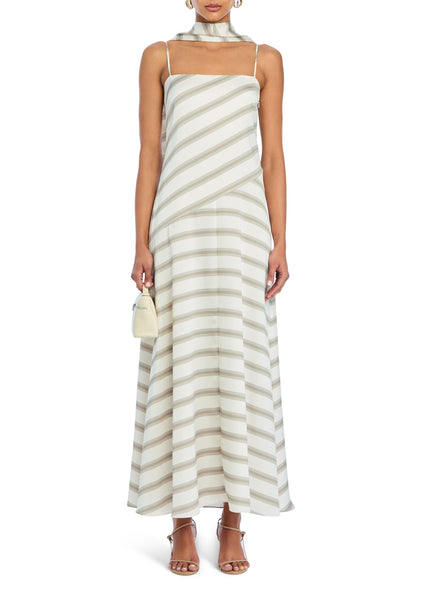 kaia silk midi dress Kaia Satin Maxi Dress – SEROYA