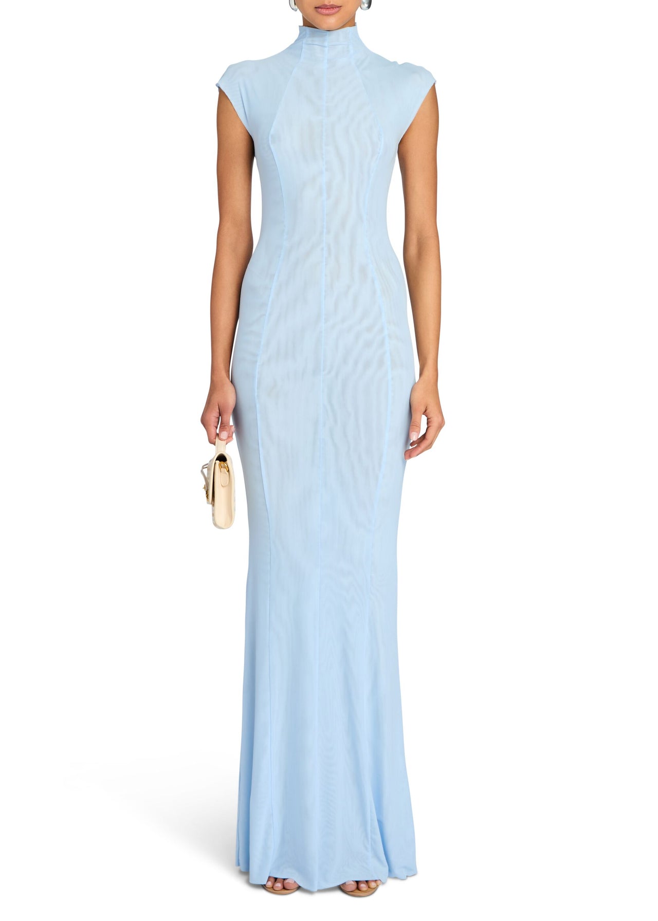 Laissa Mesh Maxi Dress – SEROYA