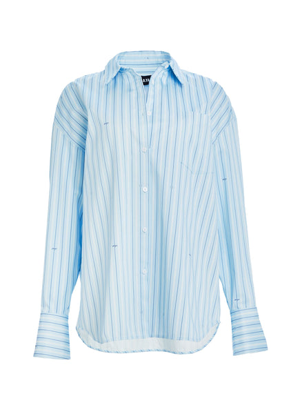 SUPER FINE WOOL STRIPE SHIRT – COVERCHORD
