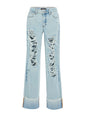 Margot Cuffed Distressed Jean