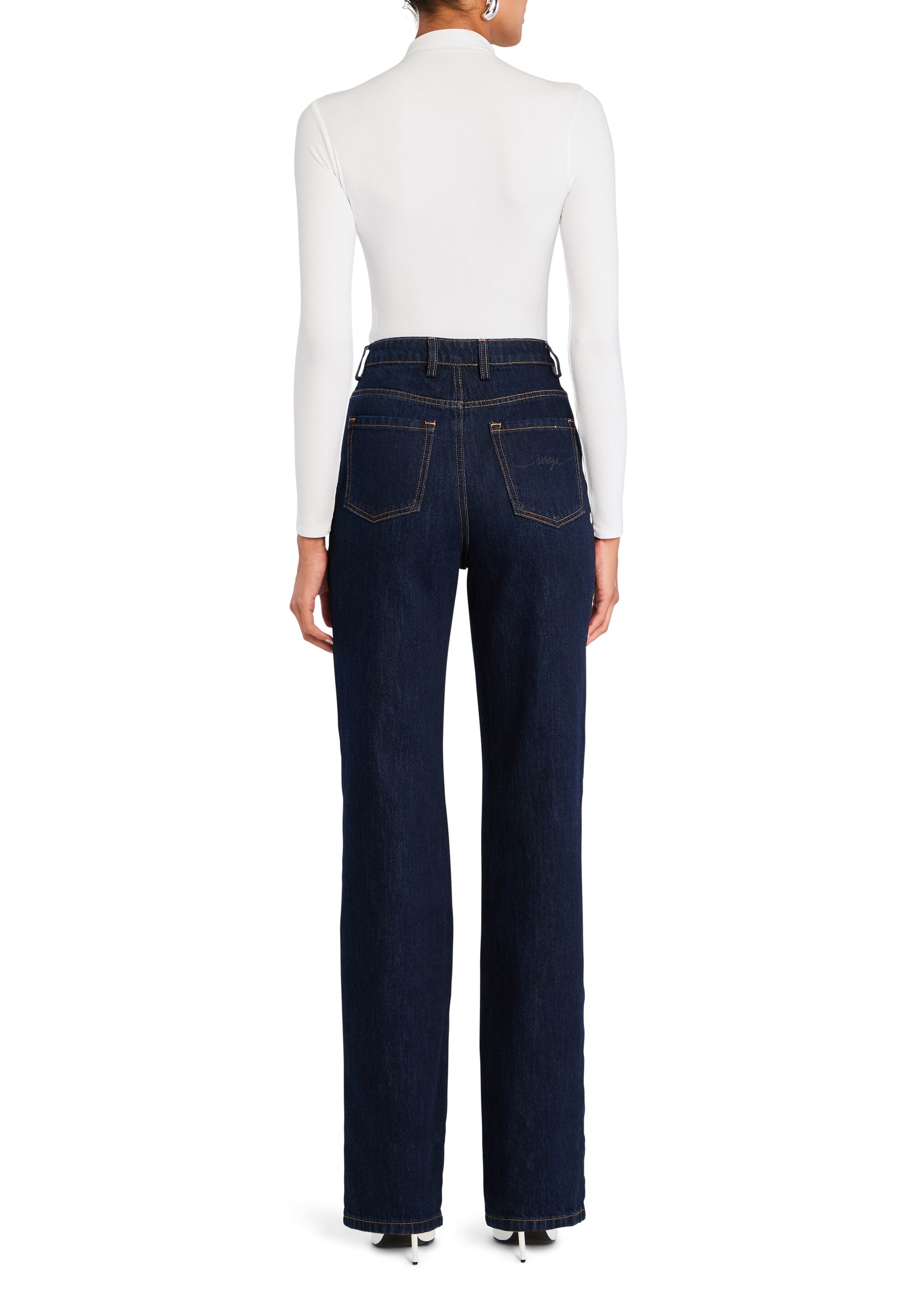 Brooklyn High Rise Straight Jean