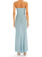 Narissa Metallic Knit Maxi Dress