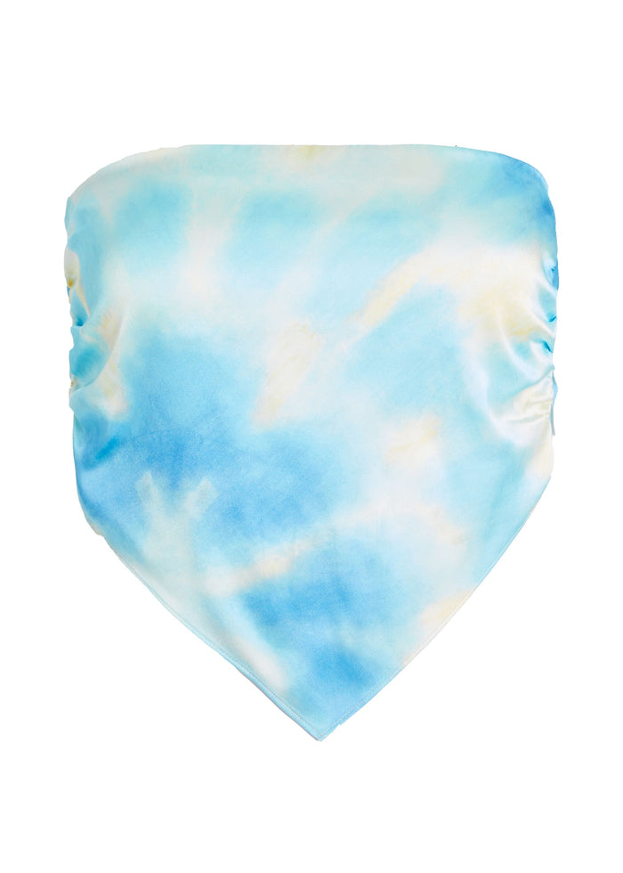 Natalia Silk Scarf Top