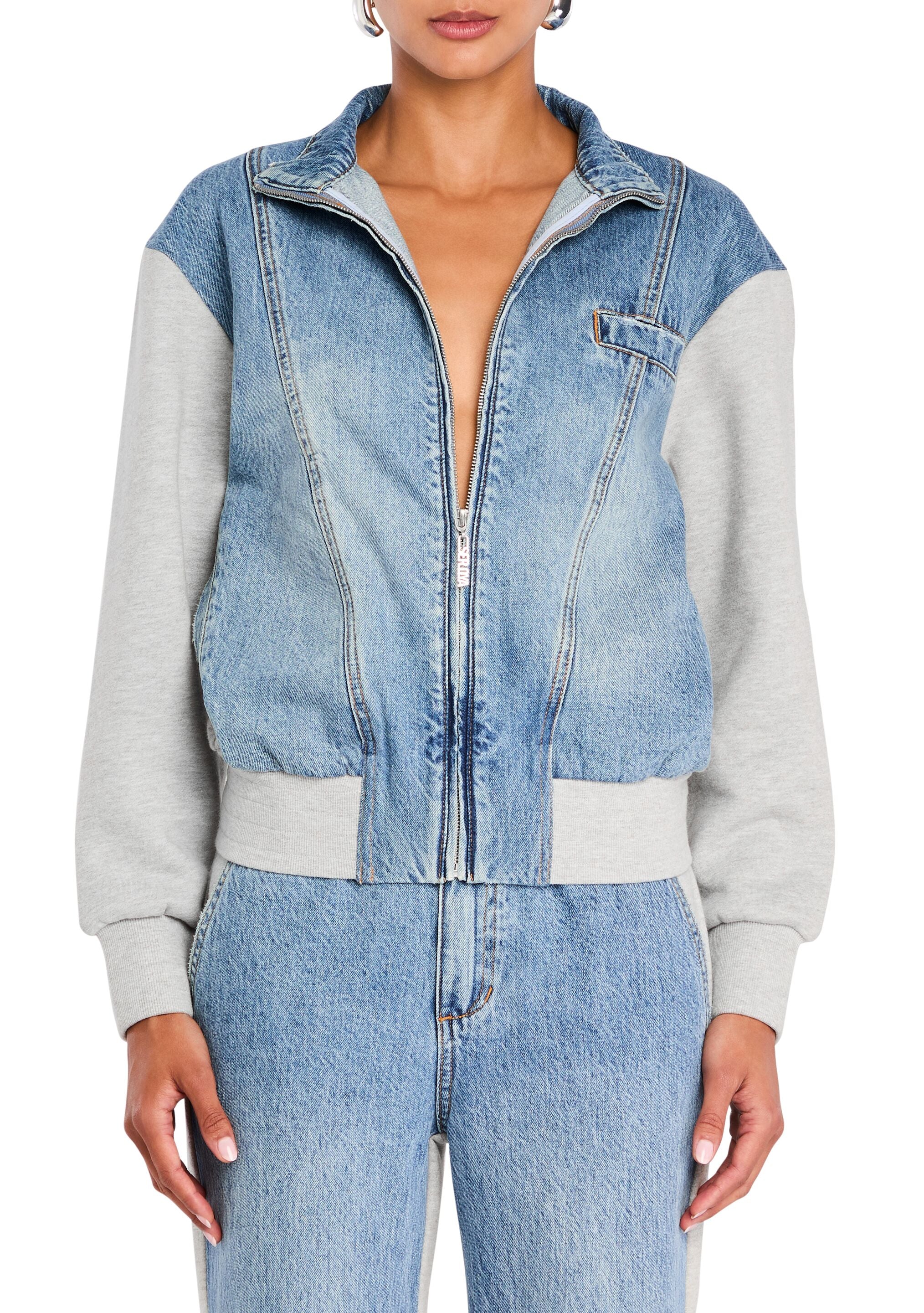 Page Terry Denim Jacket – SER.O.YA