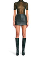 Emilia Vegan Leather Mini Skirt