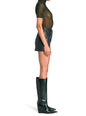 Emilia Vegan Leather Mini Skirt
