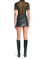 Emilia Vegan Leather Mini Skirt