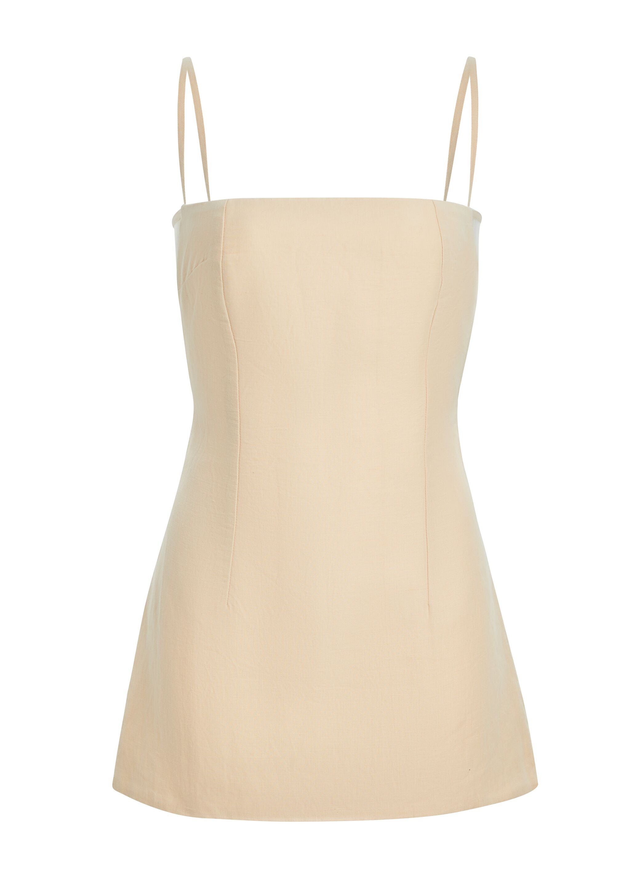Leonora Linen Mini Dress – SER.O.YA