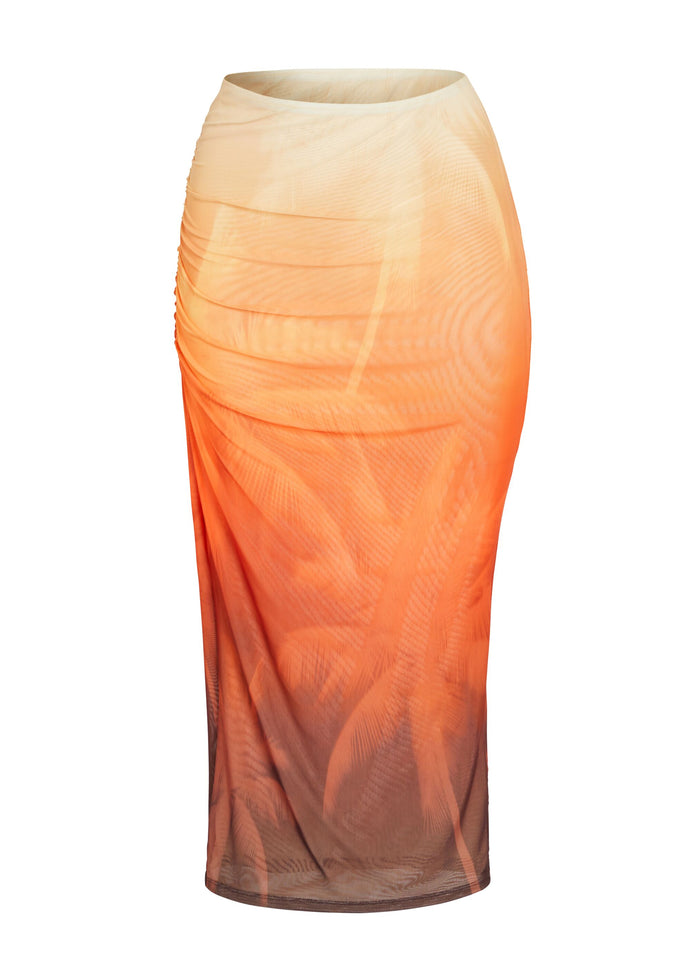 Nia Mesh Midi Skirt