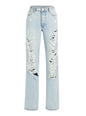 Sunny Mid Rise Distressed Jean