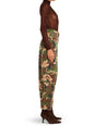 Marbel Mid Rise Barrel Jean