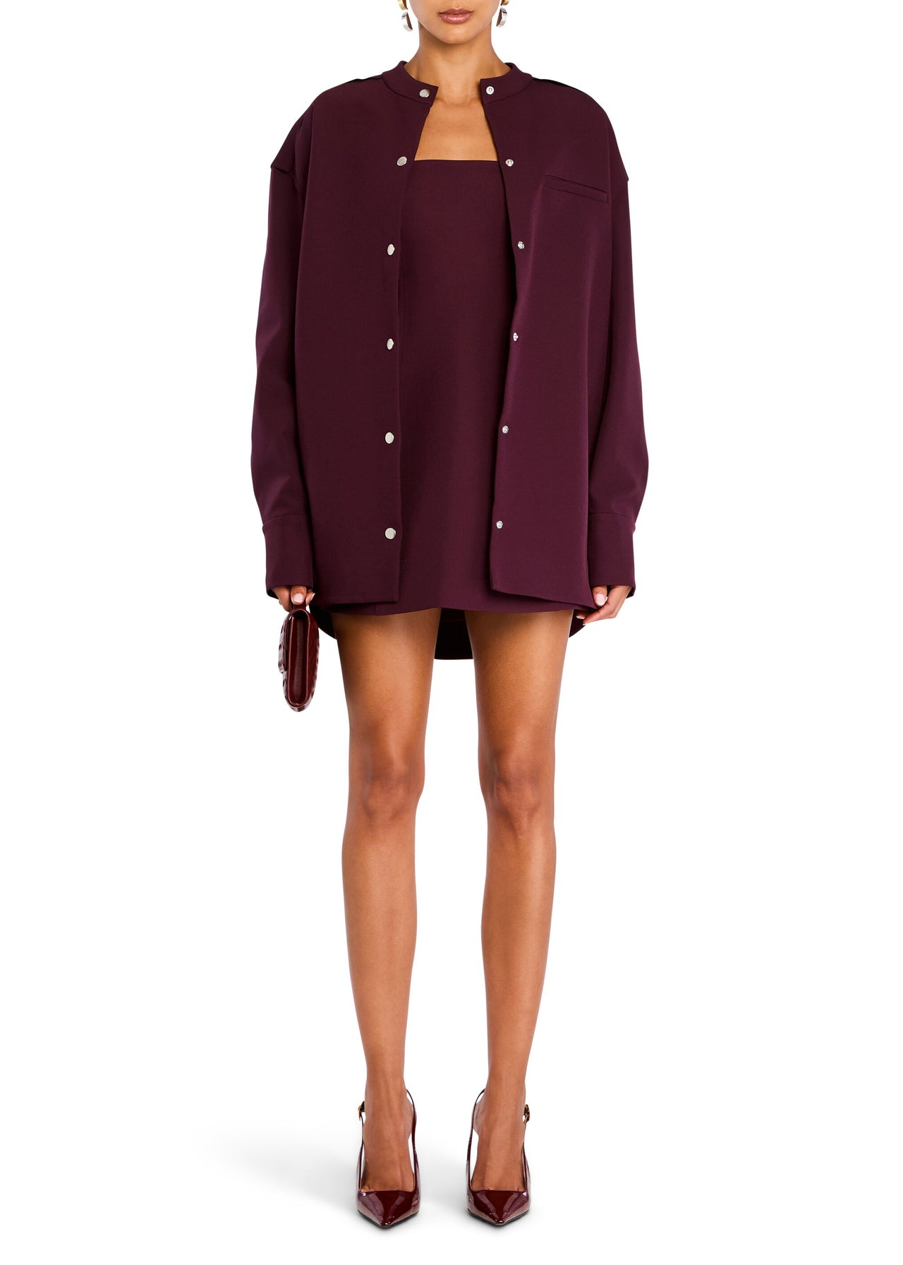 poppi mini dress Poppi Heavy Crepe Strapless Mini Dress – SEROYA