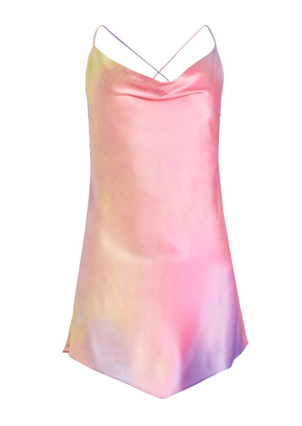Pracilla Silk Mini Dress