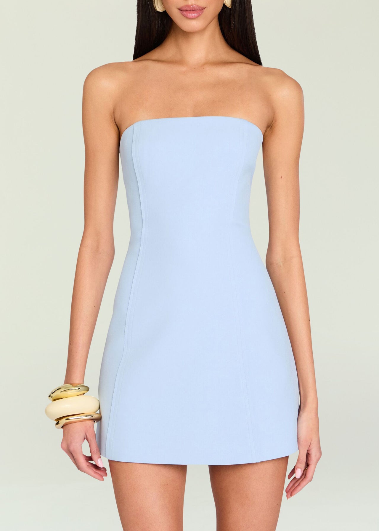 knee length dresses for ladies Libby Strapless Mini Dress main image 0