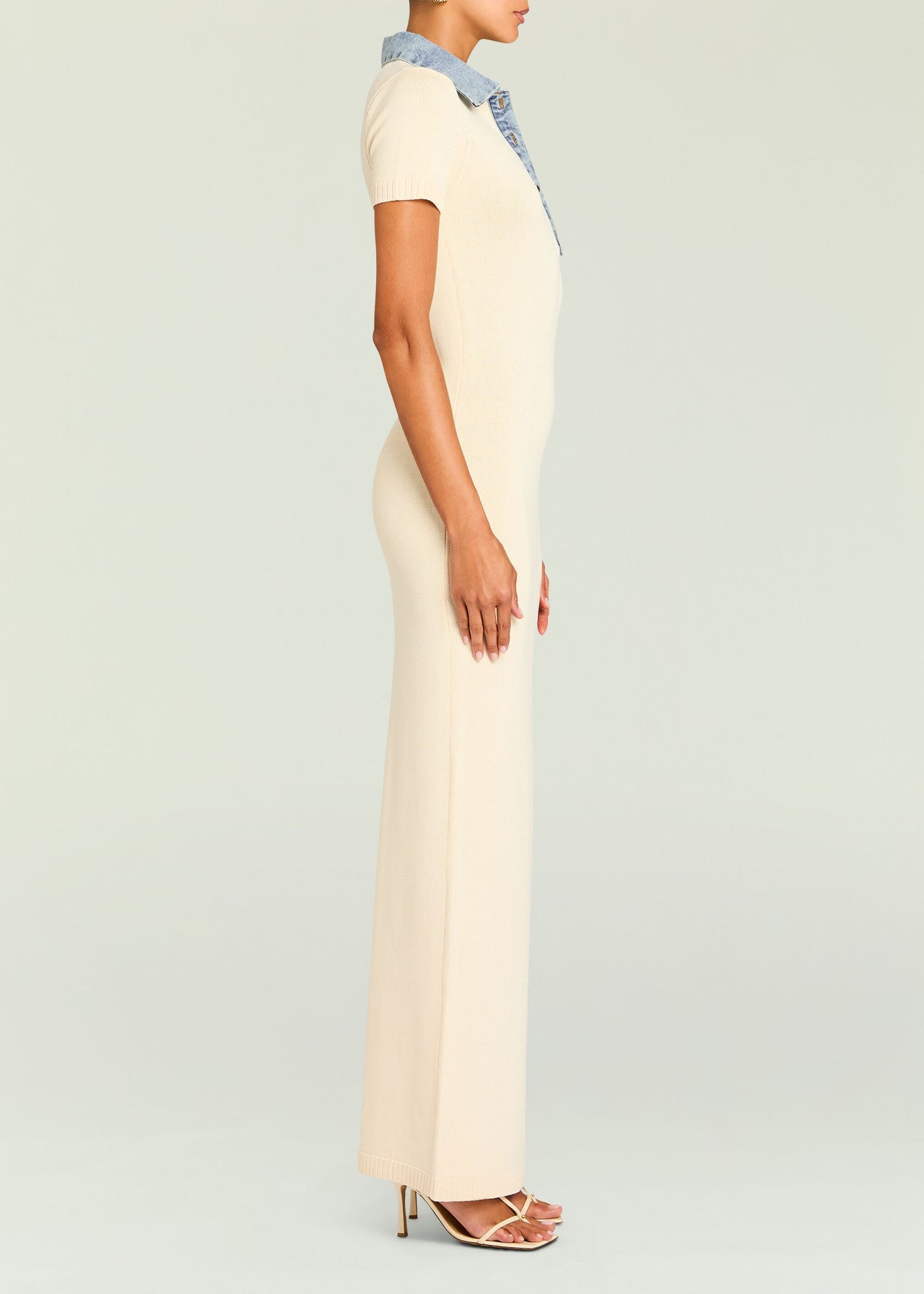 Ser.O.Ya Women's Reye Knit Maxi Dress - Eggshell Coastline