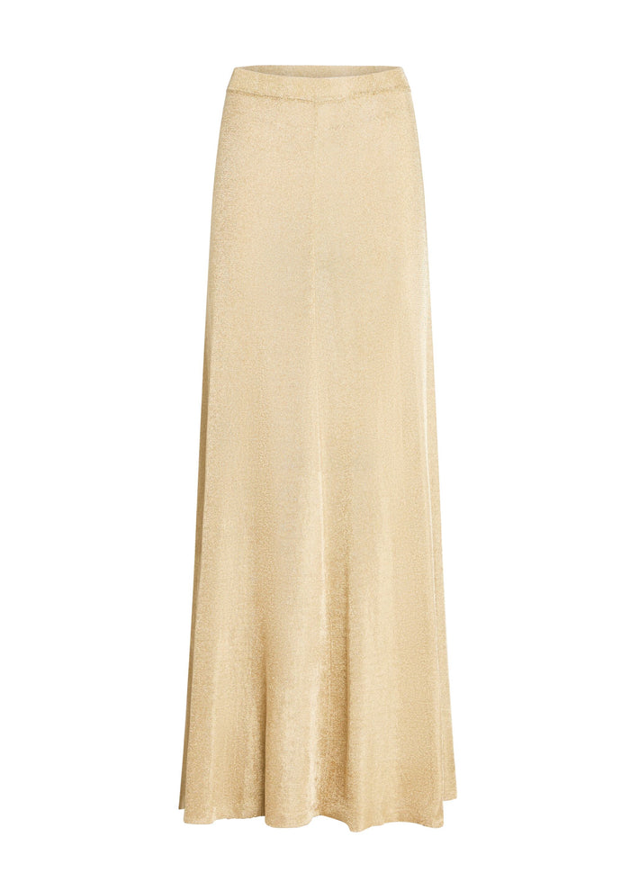 Alice Metallic Knit Maxi Skirt