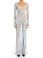 Ashera Metallic Knit Dress