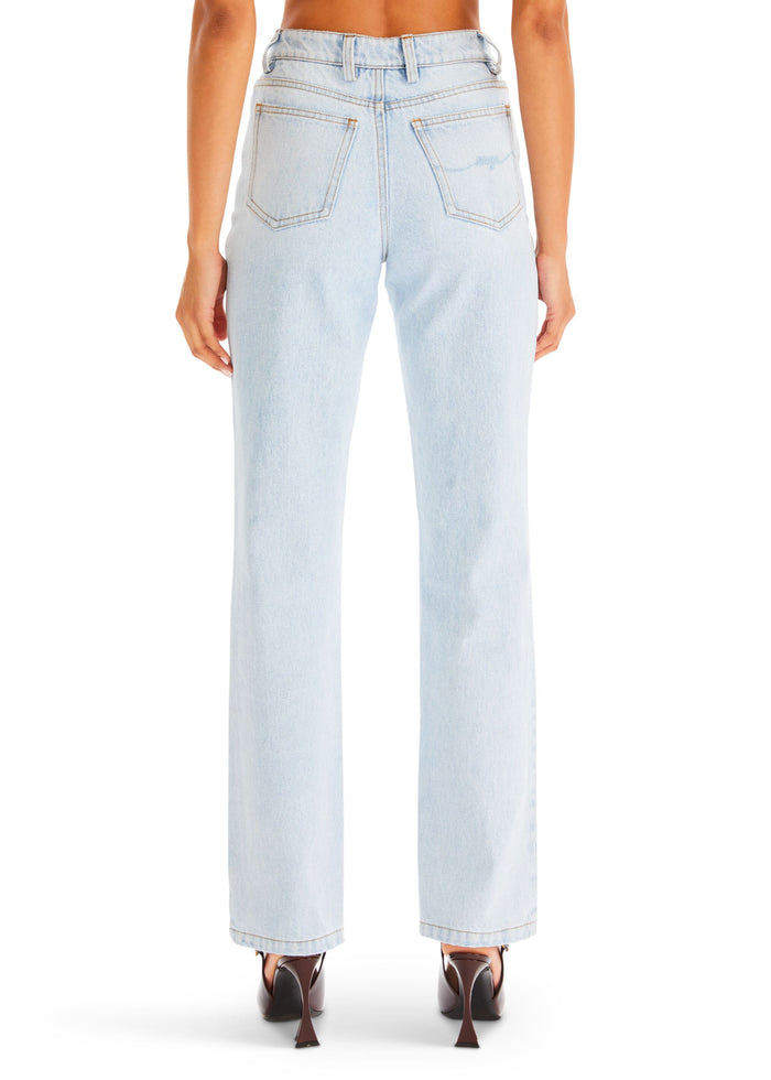 Brooklyn High Rise Straight Jean
