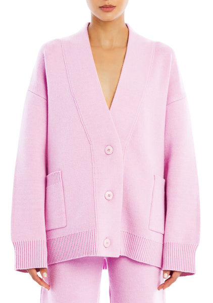 MIRROR9 ☆Melty cardigan/PINK Kerri Rosenthal - Mellie Cardigan - Neon Pink – CAMI