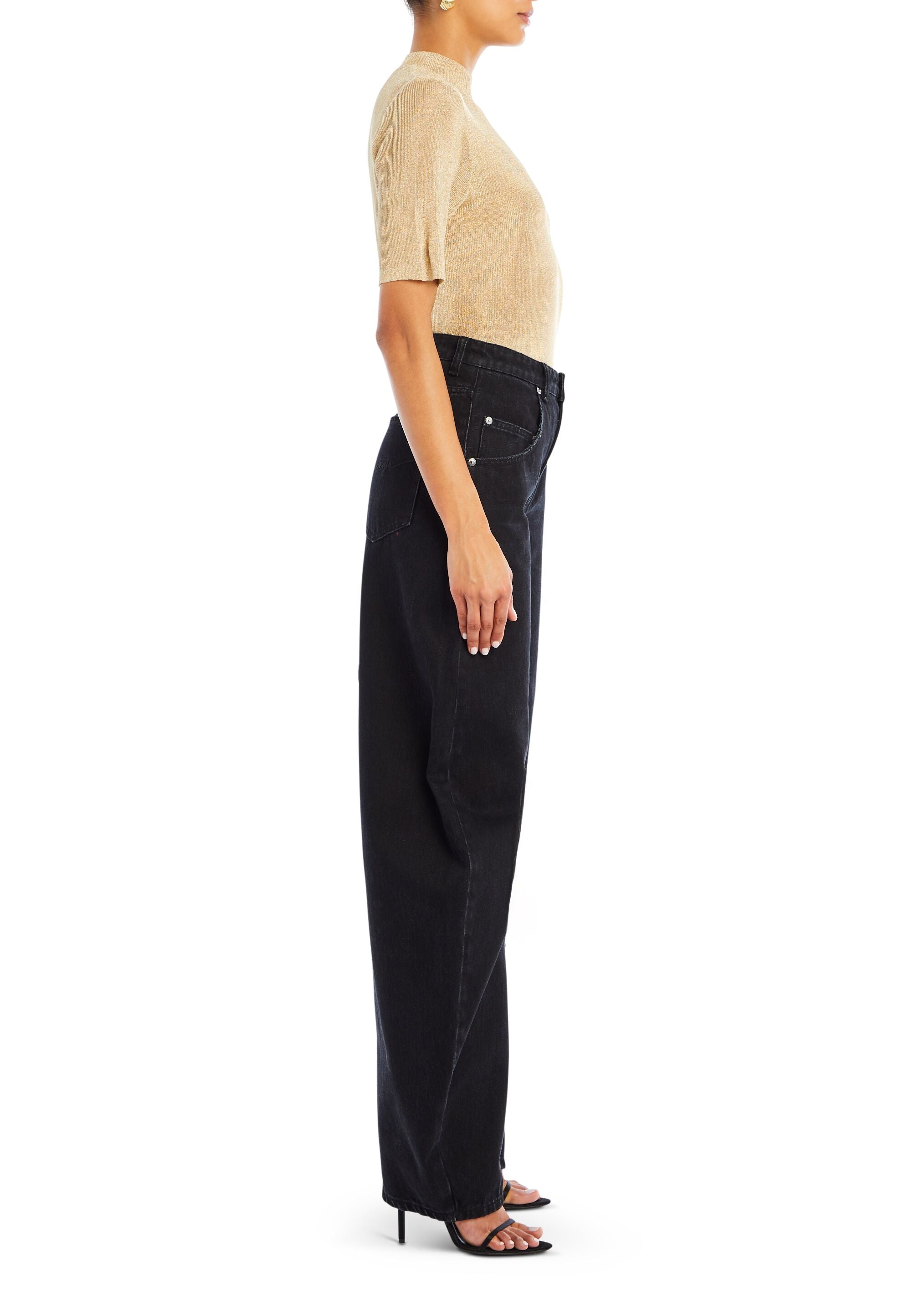 Iris Metallic Knit Top – SER.O.YA Iris Metallic Knit Top – SER.O.YA