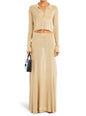 Alice Metallic Knit Maxi Skirt