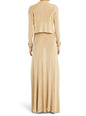 Alice Metallic Knit Maxi Skirt
