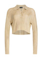 Jessa Metallic Knit Top