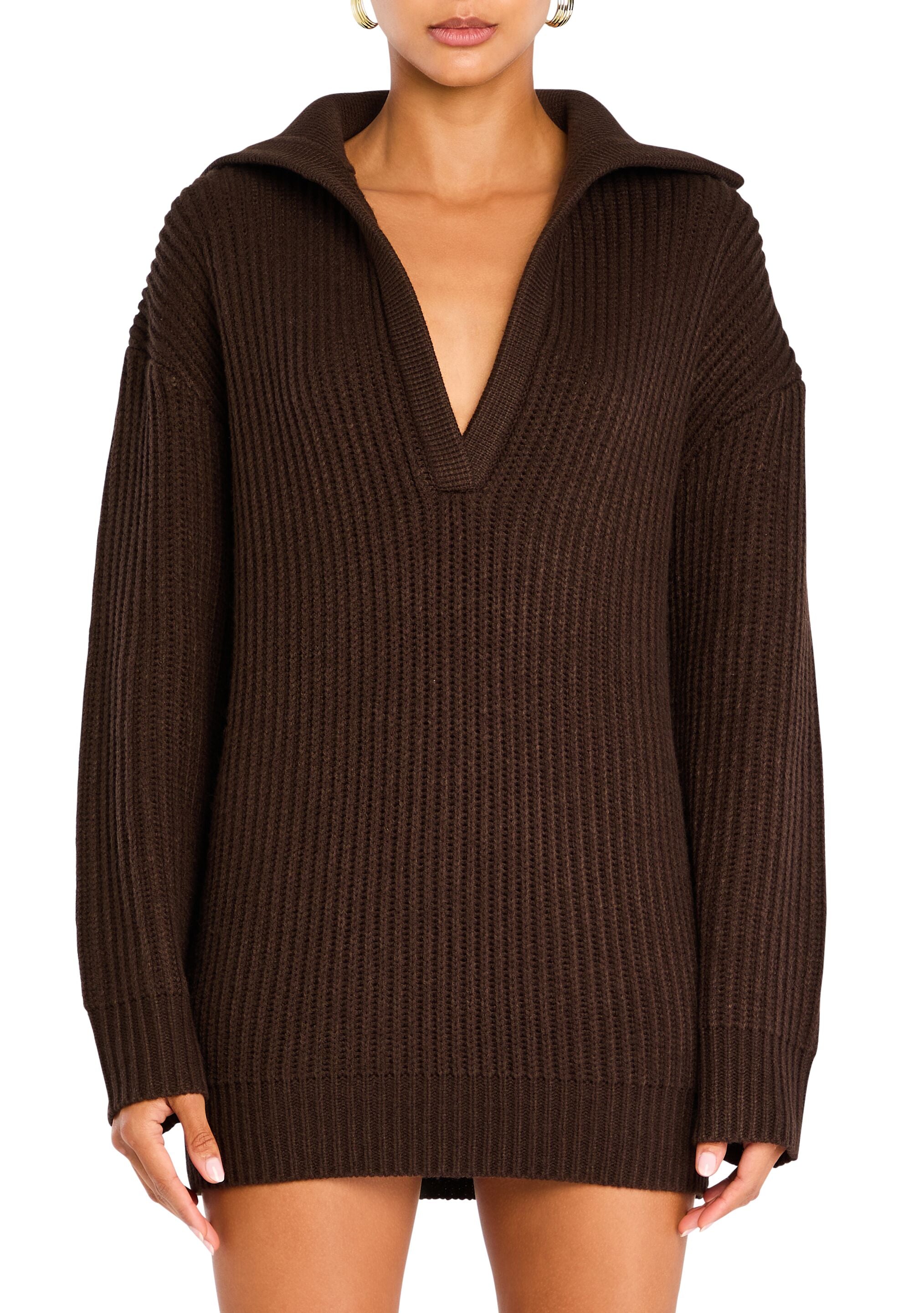 Shy Oversized Sweater Dress – SER.O.YA