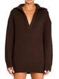 Shy Oversized Sweater Dress