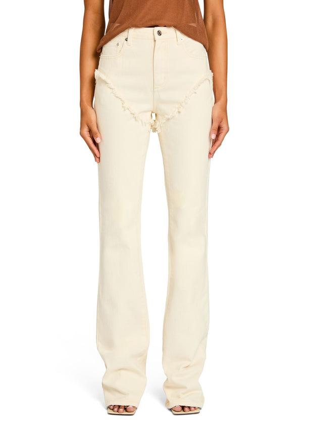 Dahlia Frayed Bootcut Jean