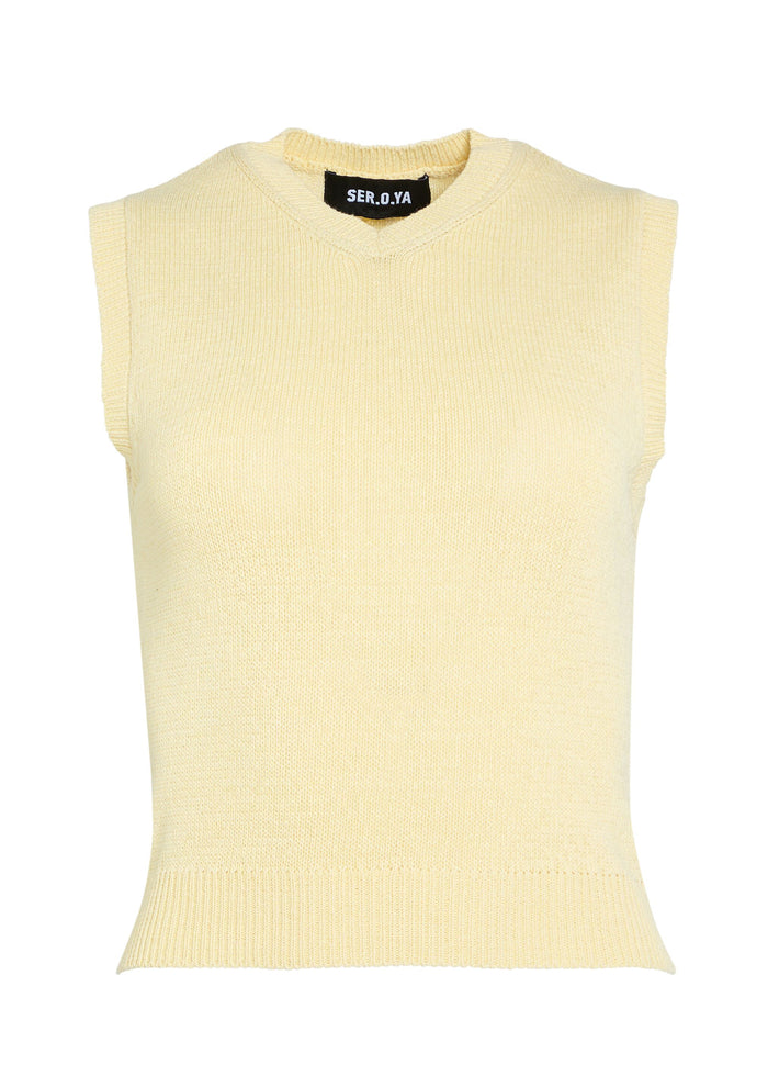 Bebe Knit Vest Top