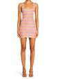 Benni Metallic Knit Mini Dress