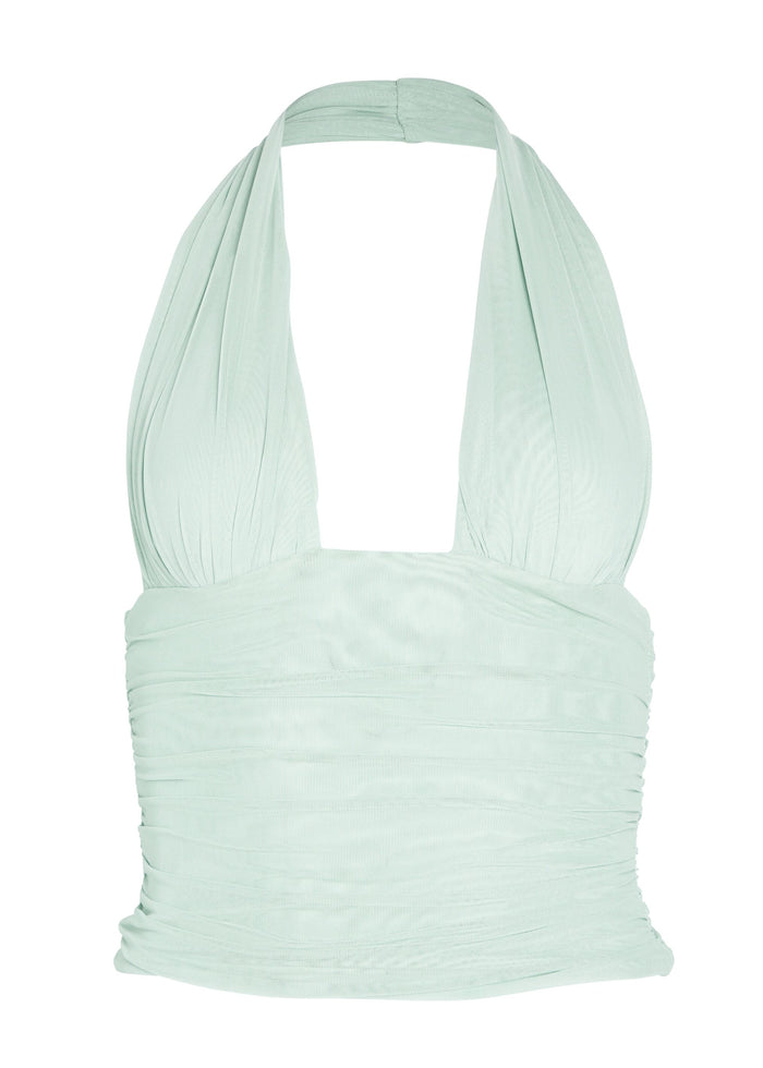 Bimini Mesh Halter Top