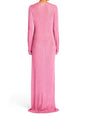 Carmel Metallic Knit Maxi Dress