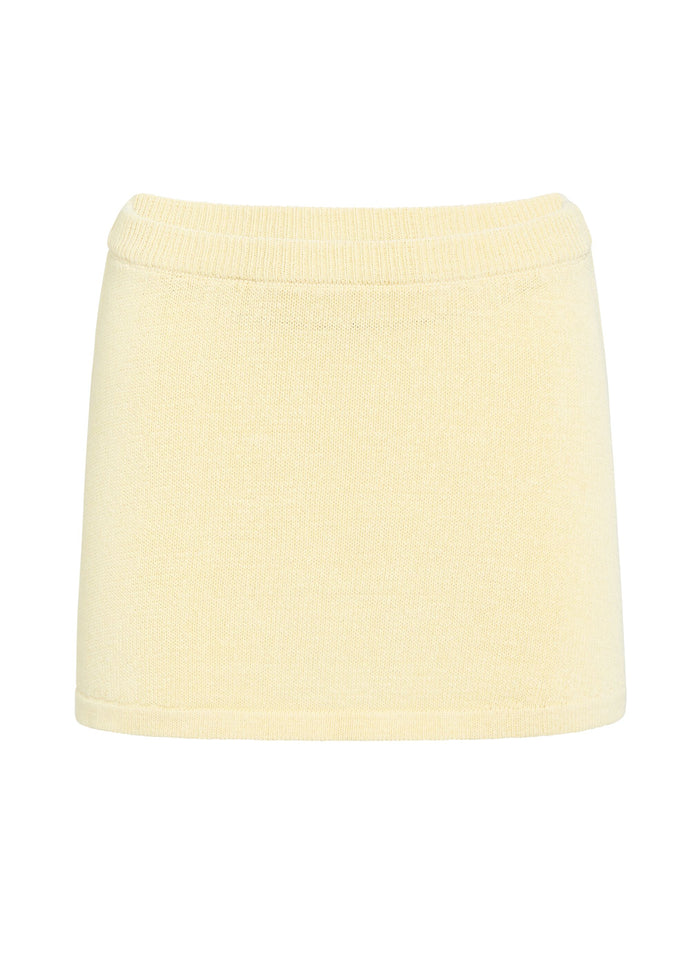 Cassie Knit Mini Skirt