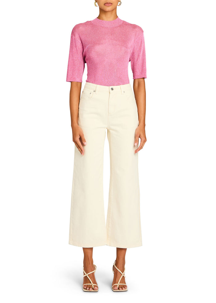 Kirt Wide Leg Cropped Jean