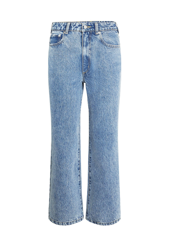 Kirt Wide Leg Cropped Jean