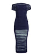 Noel Mesh Midi Dress