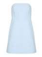 Poppi Heavy Crepe Strapless Mini Dress