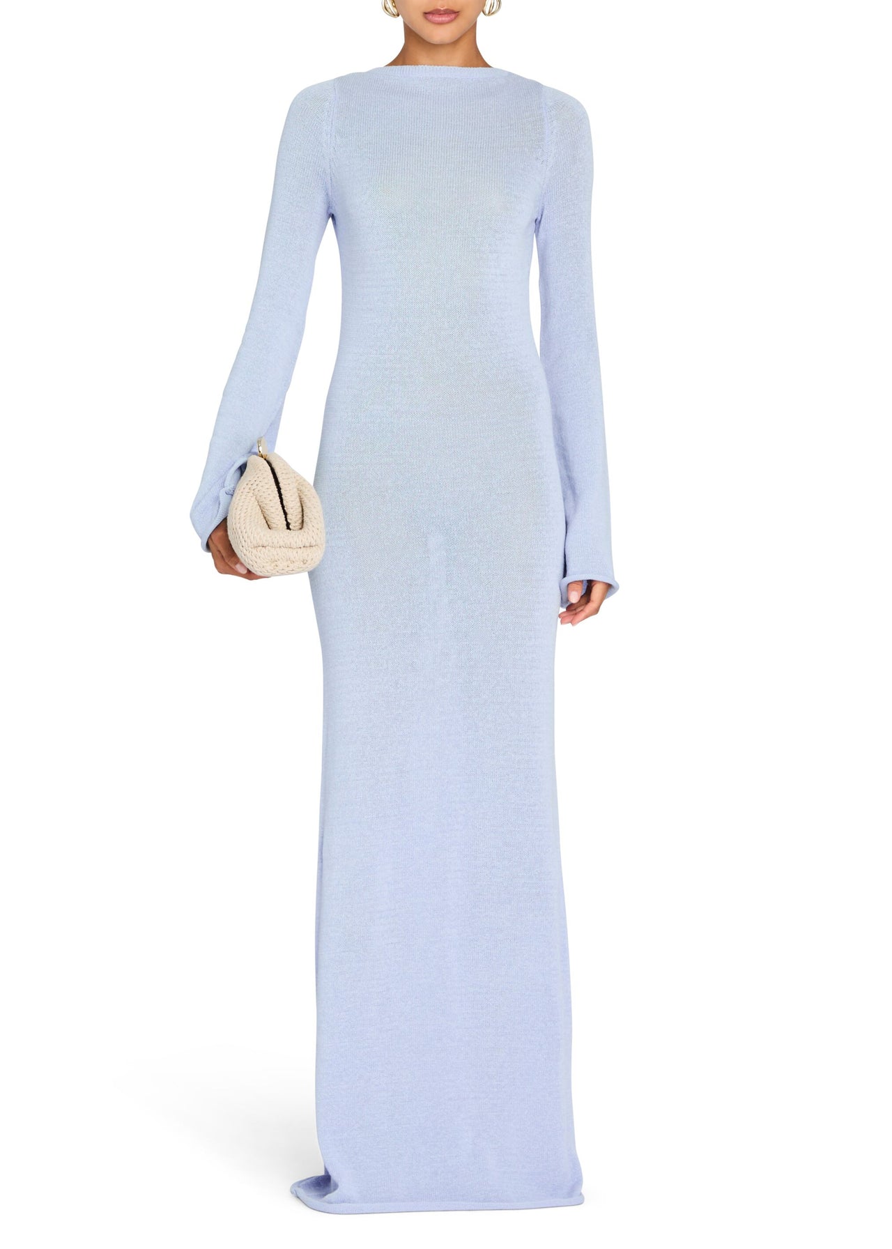 knee length dresses for ladies Torry Knit Maxi Dress