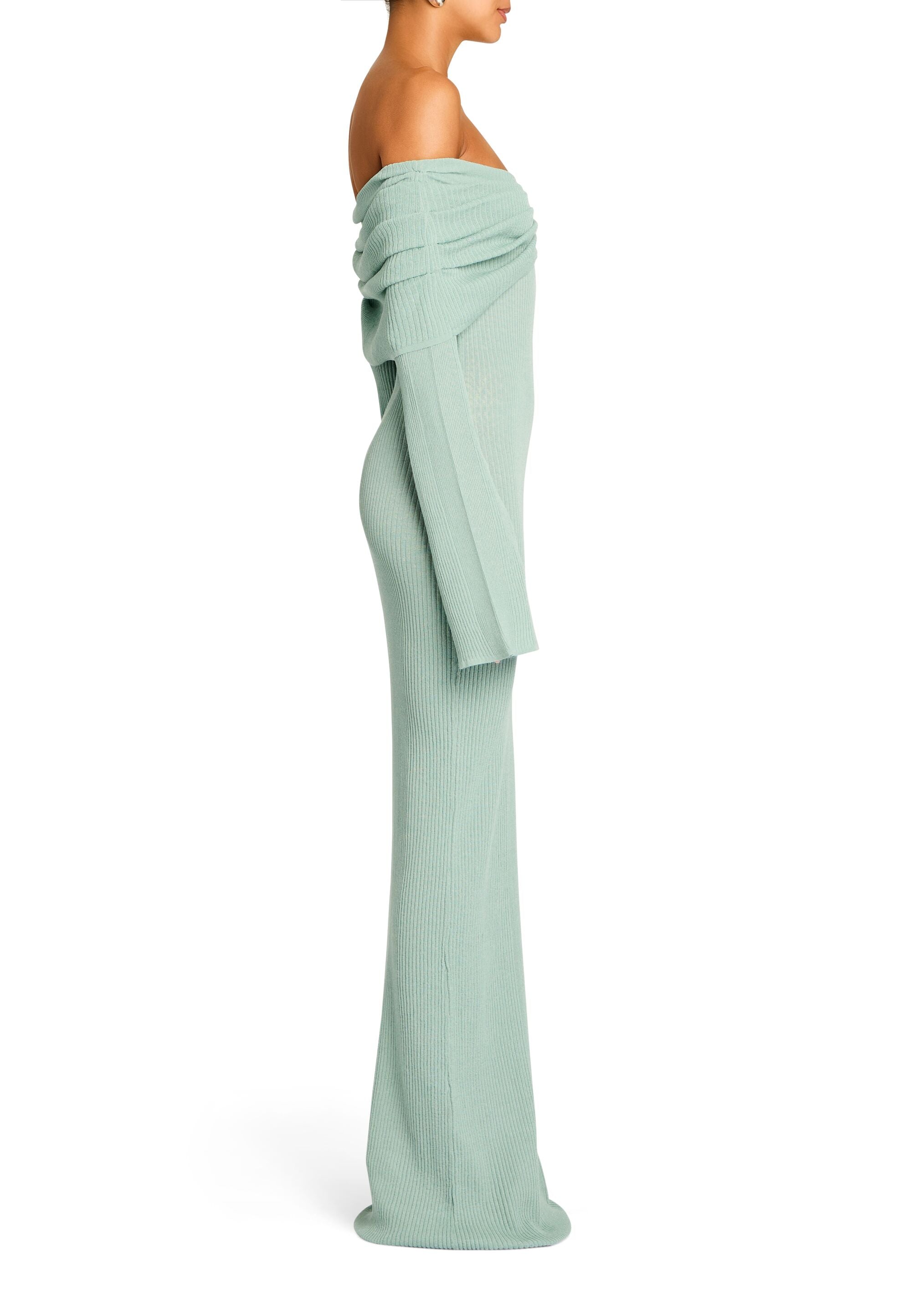 Xenia Knit Maxi Dress – SEROYA