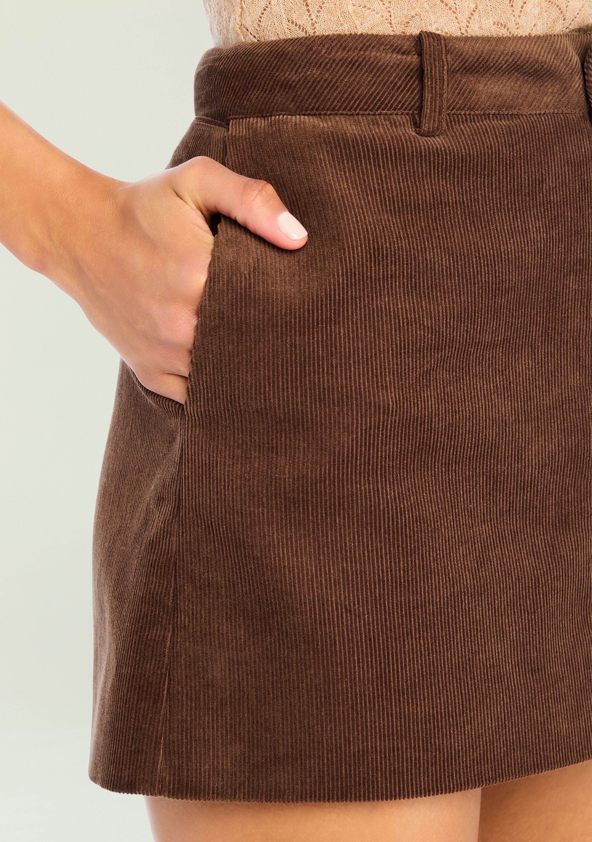 そ*様 【新品】ANDMARY♡Elsa corduroy mini skirt Elsa corduroy mini skirt