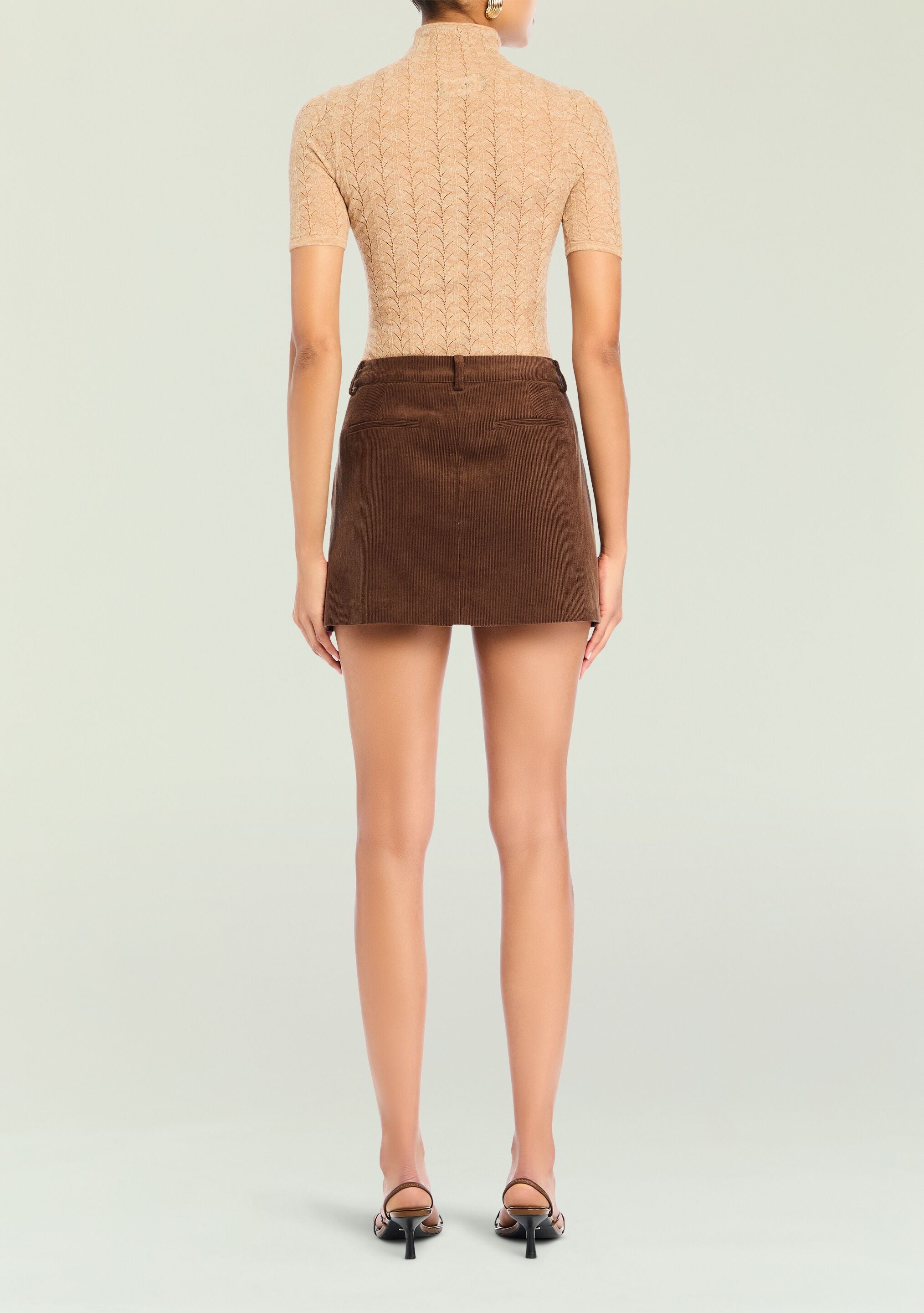 Azalea Corduroy Mini Skirt – SEROYA
