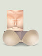 Push up luxe adhesive bra packaging featuring a close up of a nude beige bra thumbnail image 1 of 2