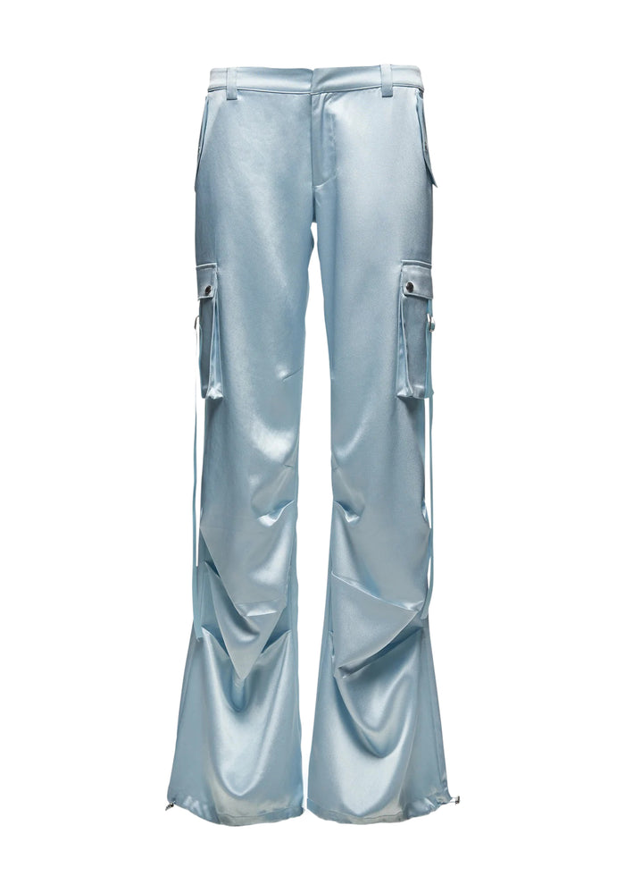 Lai Satin Cargo Pant